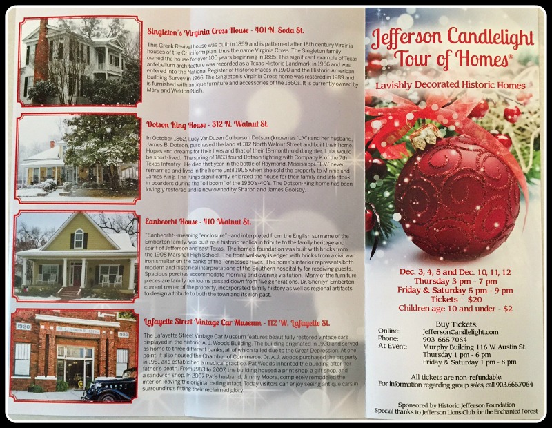 2015 Candlelight Brochure