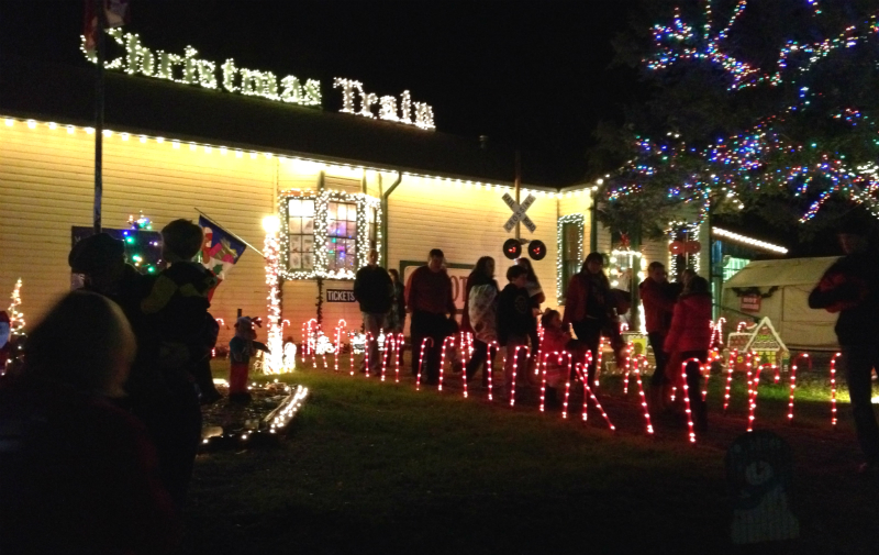 The Christmas Train in Jefferson TX, running Nov. Dec. 2013