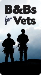 logo for b&b for Veterans program